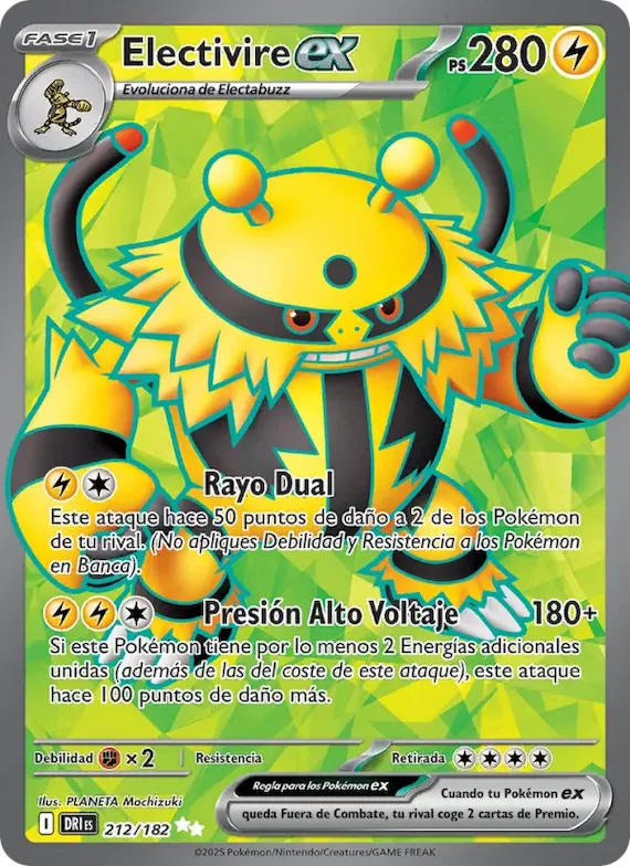Electivire ex 212 – Rivales Predestinados