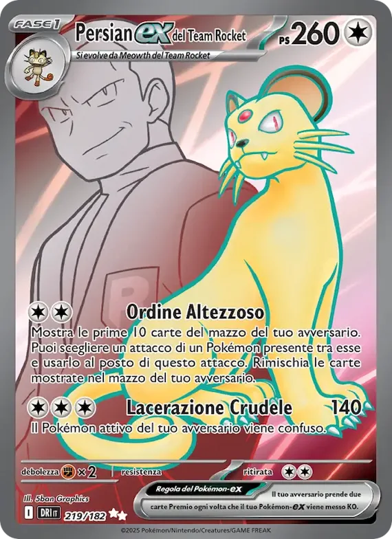 Persian-ex del Team Rocket 219 – Rivali Predestinati