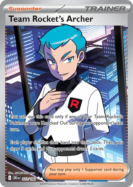 Team Rocket's Archer #223 – Destined Rivals