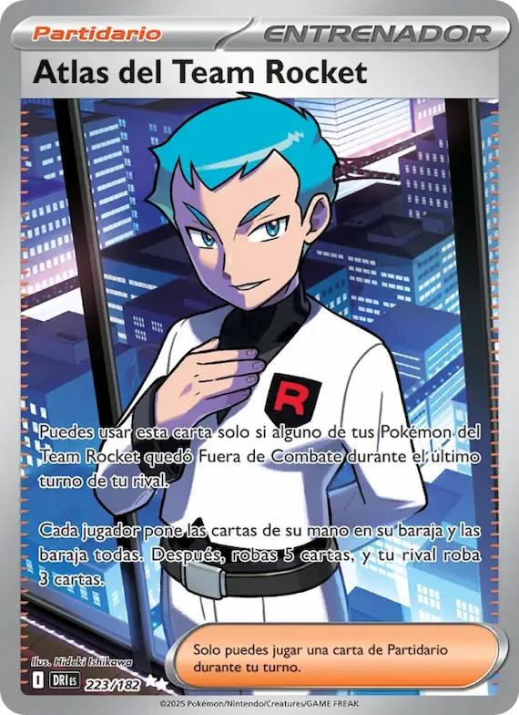 Atlas del Team Rocket 223 – Rivales Predestinados