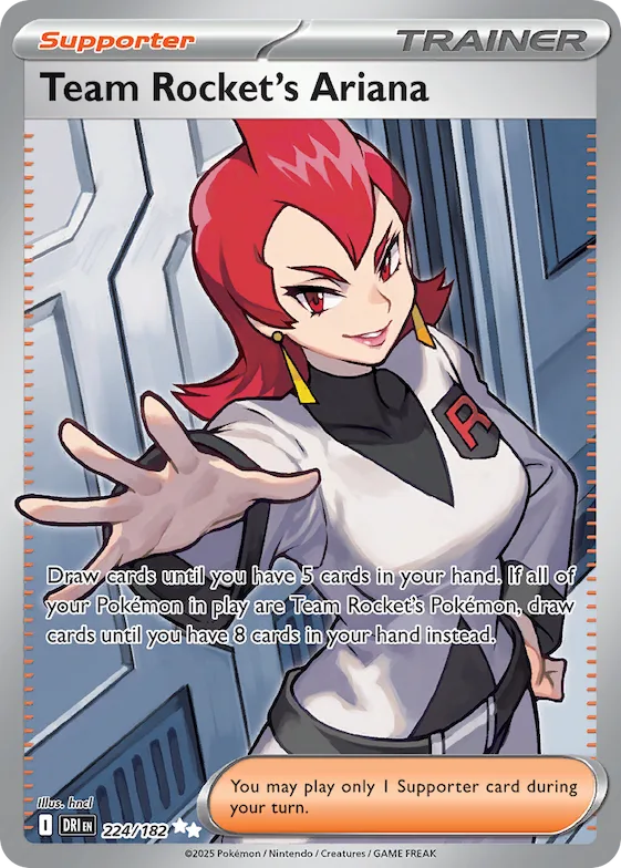 Team Rocket's Ariana #224 – Destined Rivals