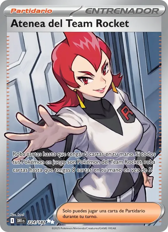 Atenea del Team Rocket 224 – Rivales Predestinados
