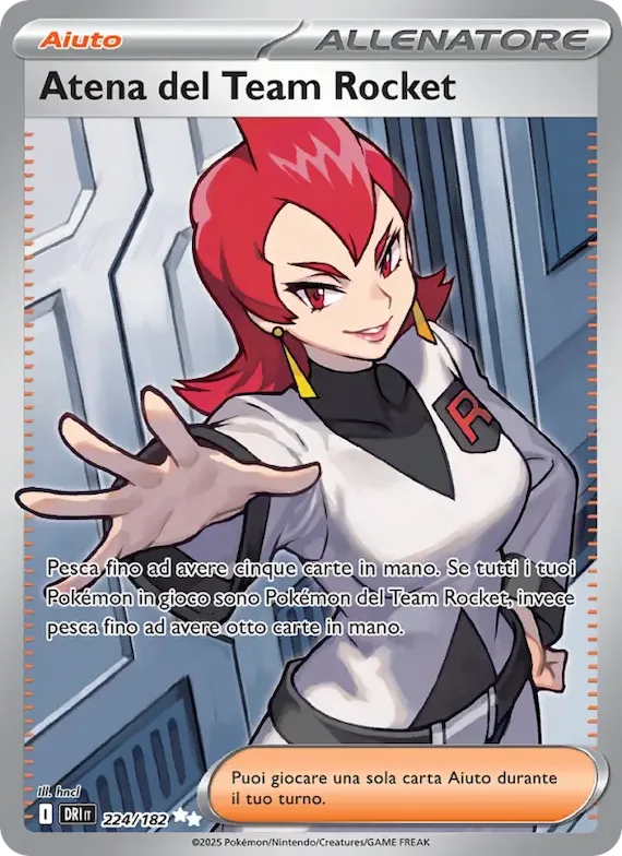 Atena del Team Rocket 224 – Rivali Predestinati
