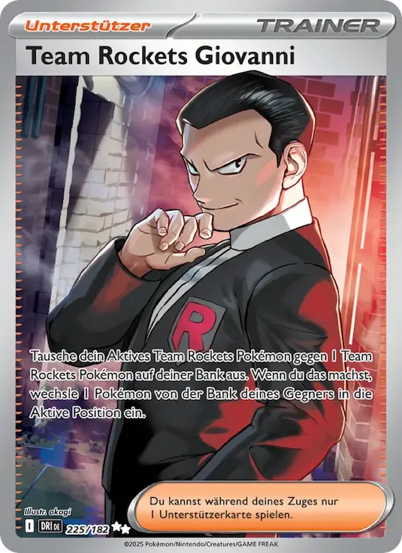 Team Rockets Giovanni 225 – Ewige Rivalen