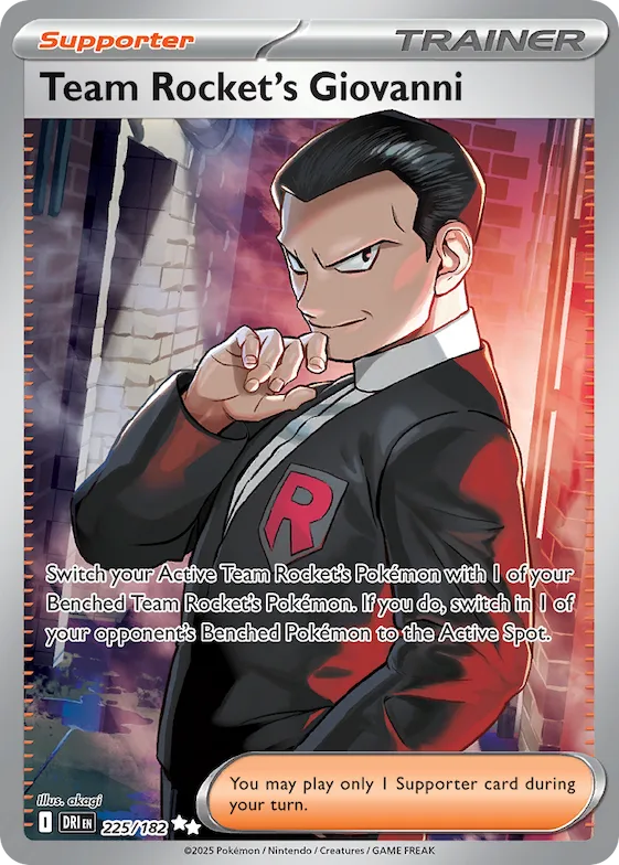 Team Rocket's Giovanni #225 – Destined Rivals
