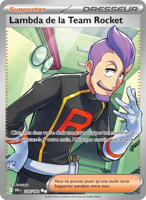 Lambda de la Team Rocket 226 – Rivalités Destinées