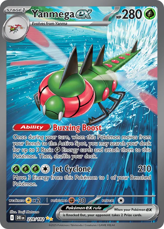 Yanmega ex #228 – Destined Rivals