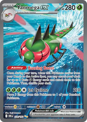 Yanmega ex #228 – Destined Rivals