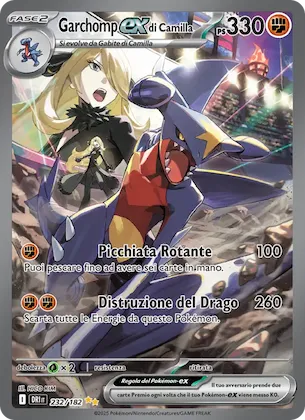 Garchomp-ex di Camilla 232 – Rivali Predestinati
