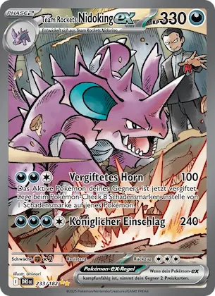 Team Rockets Nidoking-ex Nr. 233 – Destined Rivals