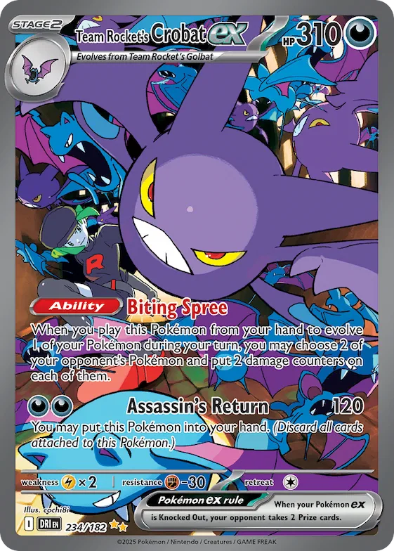 Team Rocket's Crobat ex #234 – Destined Rivals