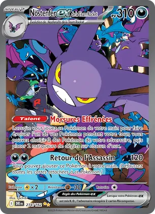 Nostenfer-ex de la Team Rocket 234 – Rivalités Destinées