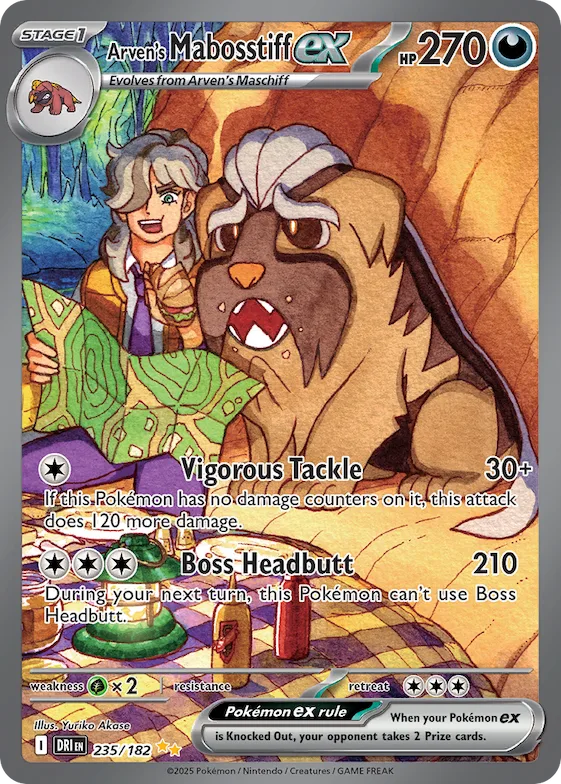 Arven's Mabosstiff ex #235 – Destined Rivals