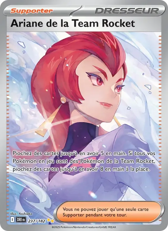 Ariane de la Team Rocket 237 – Rivalités Destinées