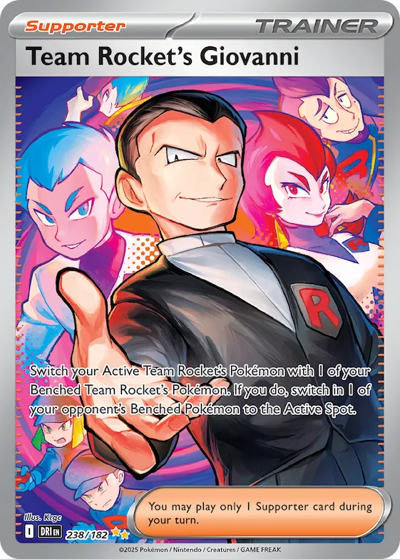 Team Rocket's Giovanni #238 – Destined Rivals