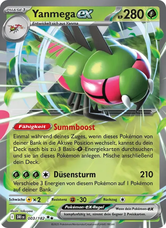 Yanmega-ex 3 – Ewige Rivalen