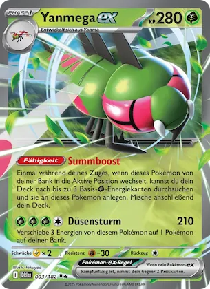 Yanmega-ex Nr. 3 – Destined Rivals