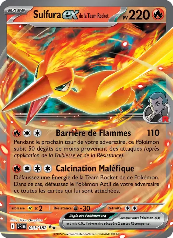 Sulfura-ex de la Team Rocket 31 – Rivalités Destinées