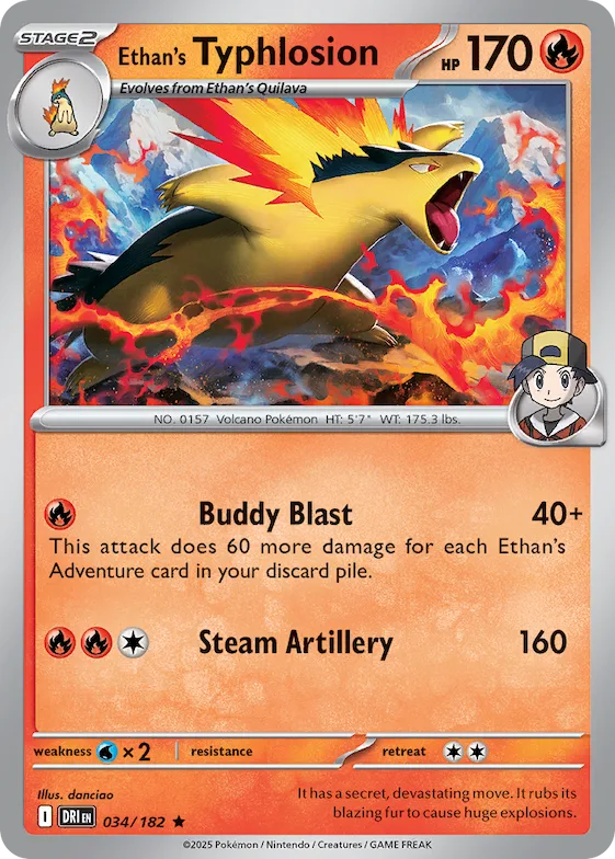Typhlosion do Ethan 34 – Rivais Predestinados