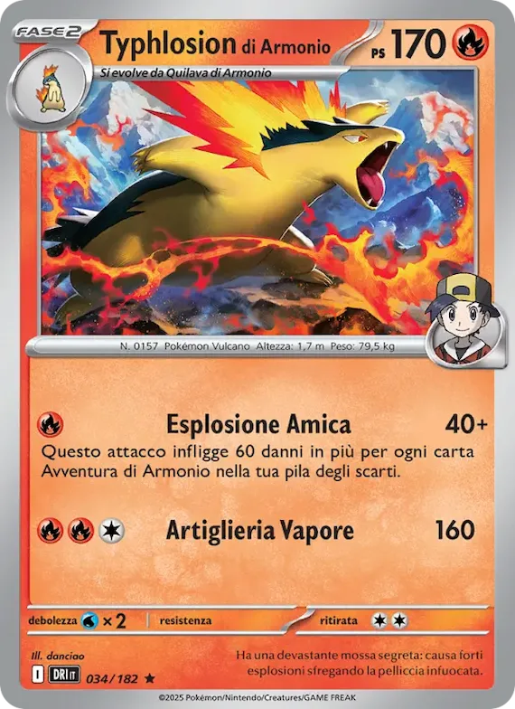 Typhlosion di Armonio 34 – Rivali Predestinati