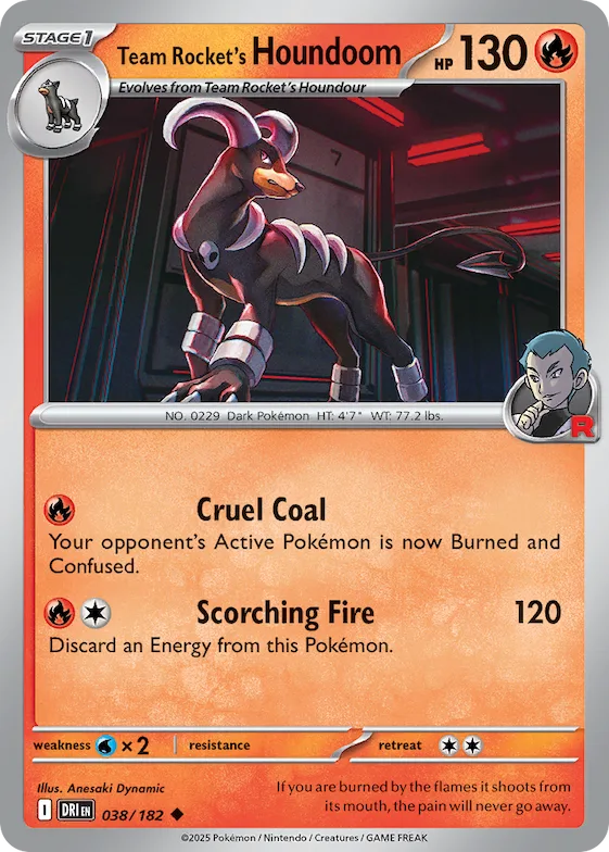 Houndoom da Equipe Rocket 38 – Rivais Predestinados