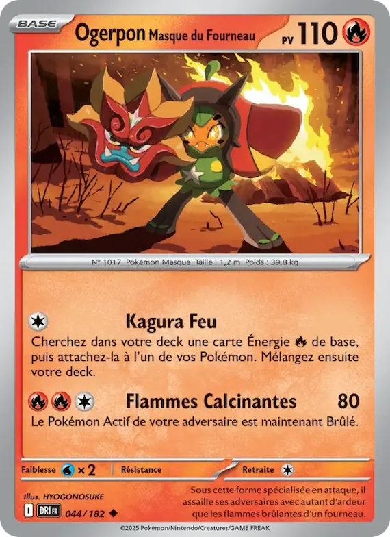 Ogerpon Masque du Fourneau 44 – Rivalités Destinées