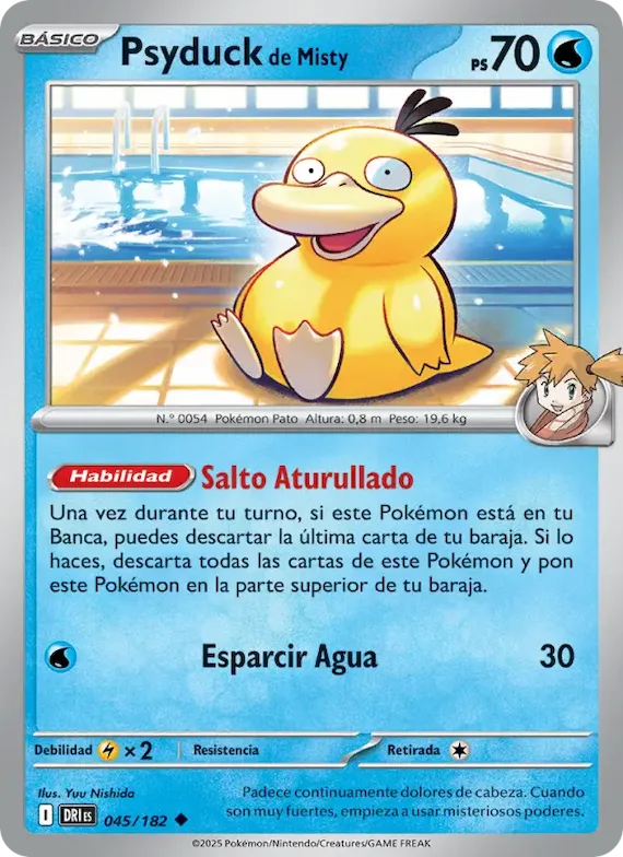 Psyduck de Misty 45 – Rivales Predestinados