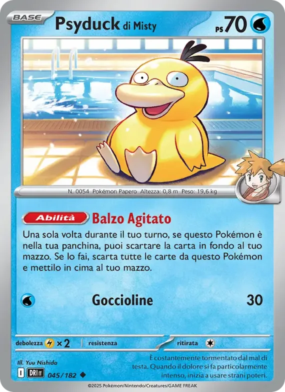 Psyduck di Misty 45 – Rivali Predestinati