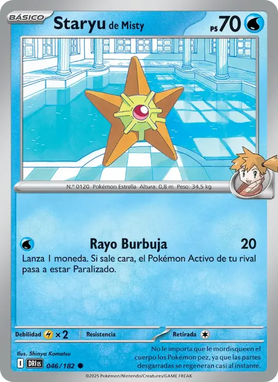 Staryu de Misty 46 – Rivales Predestinados