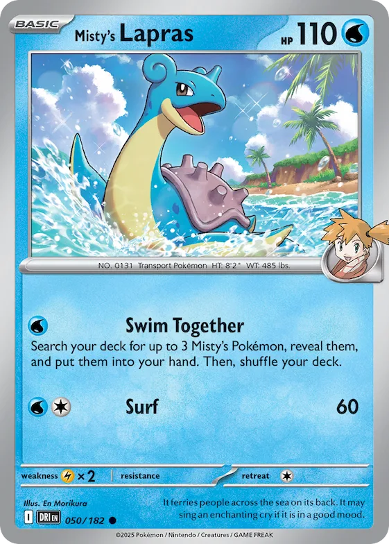 Lapras da Misty 50 – Rivais Predestinados