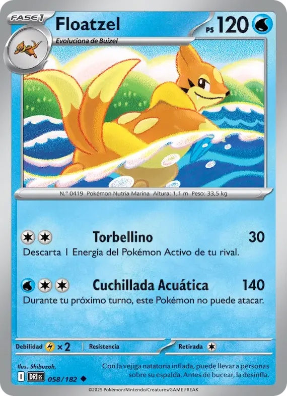 Floatzel 58 – Rivales Predestinados