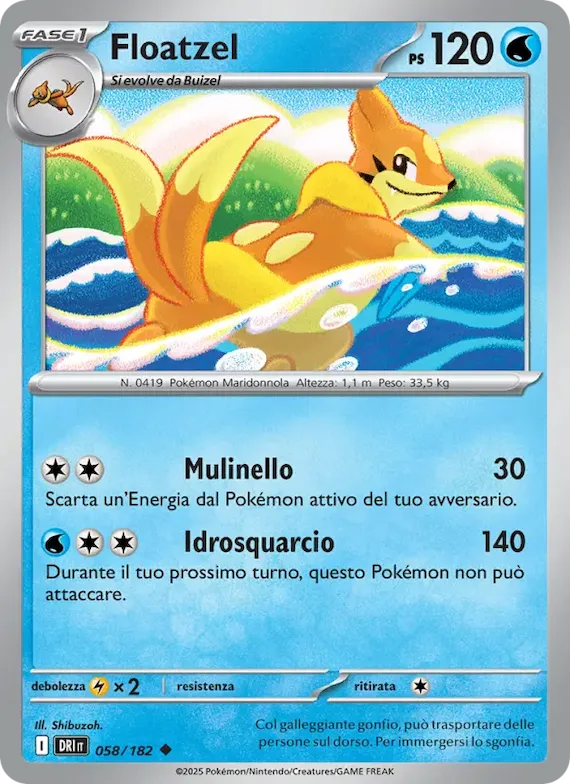 Floatzel 58 – Rivali Predestinati