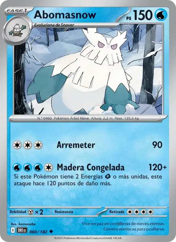 Abomasnow 60 – Rivales Predestinados