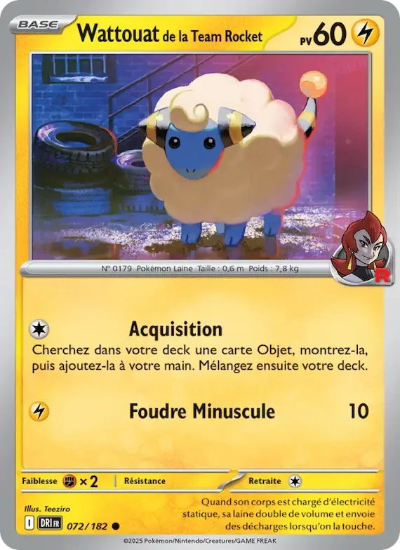 Wattouat de la Team Rocket 72 – Rivalités Destinées