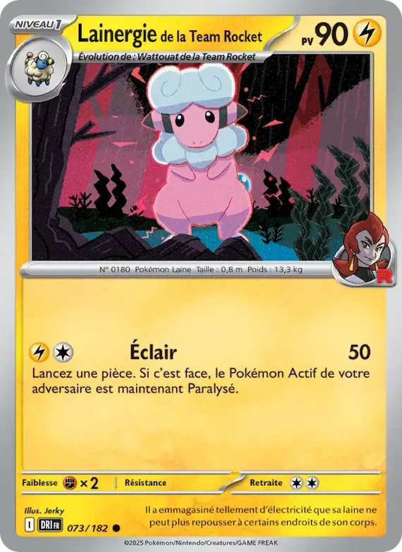 Lainergie de la Team Rocket 73 – Rivalités Destinées