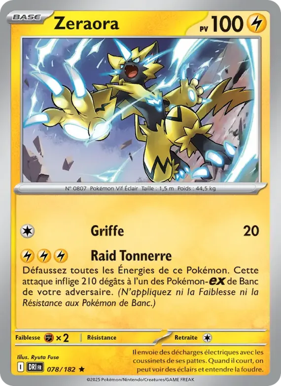 Zeraora 78 – Rivalités Destinées
