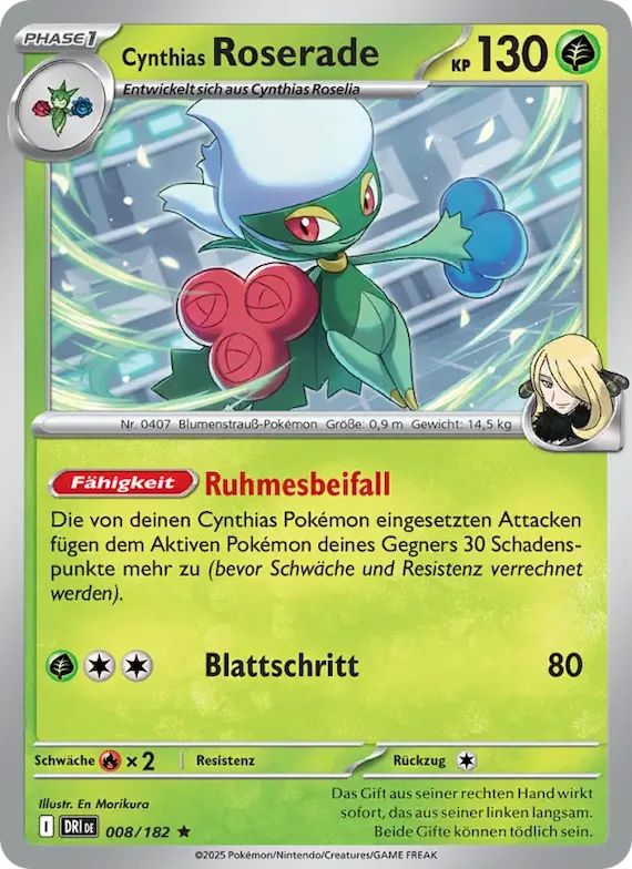 Cynthias Roserade 8 – Ewige Rivalen