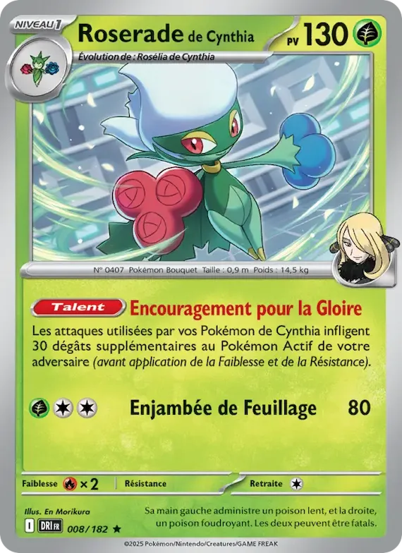 Roserade de Cynthia 8 – Rivalités Destinées