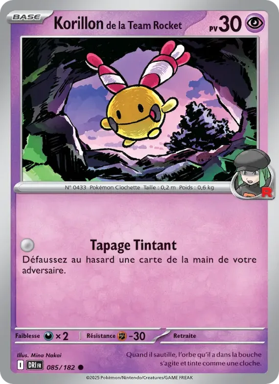 Korillon de la Team Rocket 85 – Rivalités Destinées