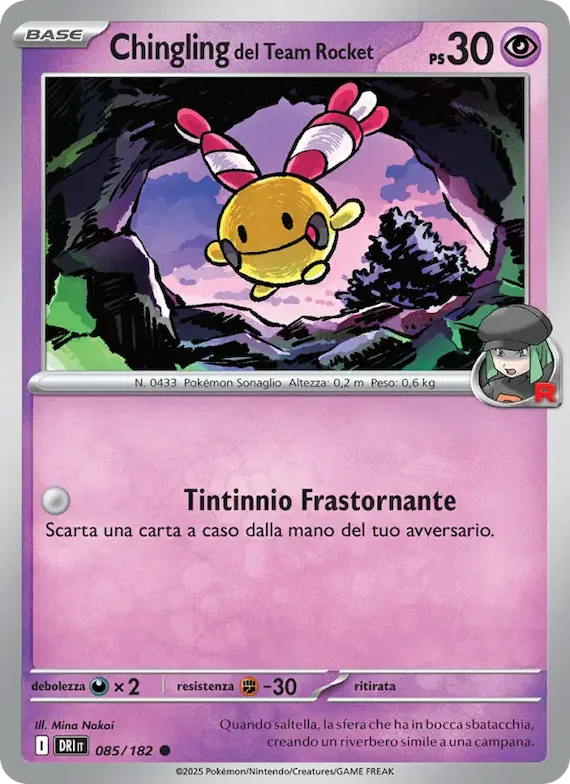 Chingling del Team Rocket 85 – Rivali Predestinati