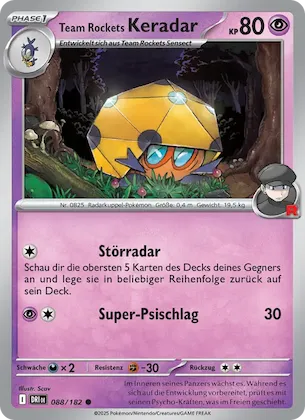 Team Rockets Keradar Nr. 88 – Destined Rivals