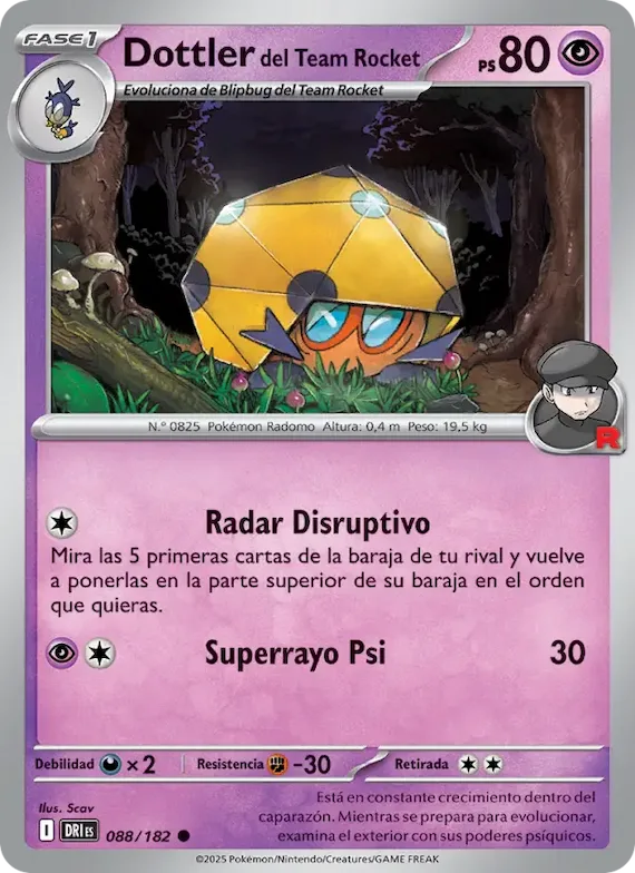 Dottler del Team Rocket 88 – Rivales Predestinados