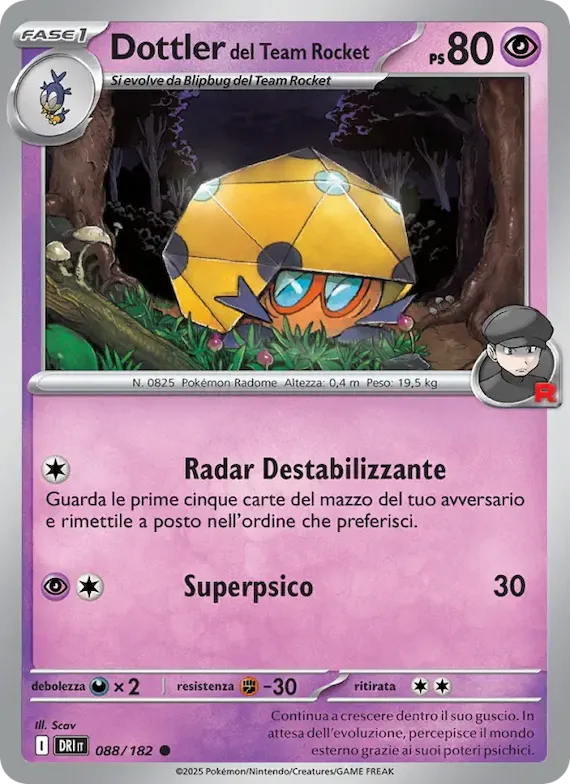 Dottler del Team Rocket 88 – Rivali Predestinati