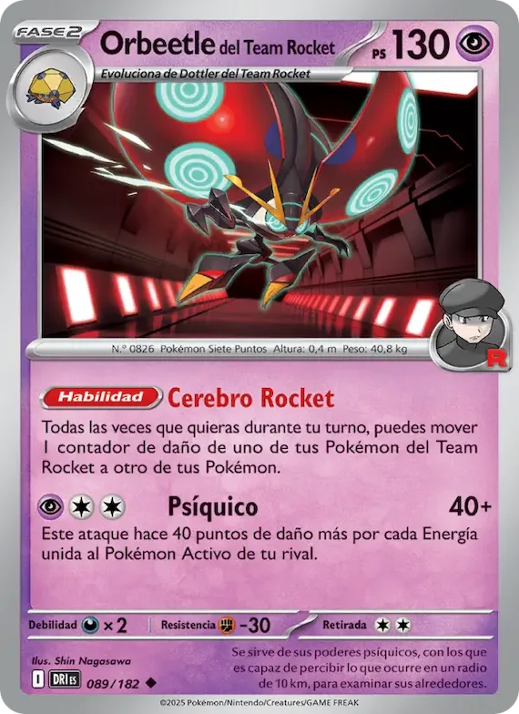 Orbeetle del Team Rocket 89 – Rivales Predestinados