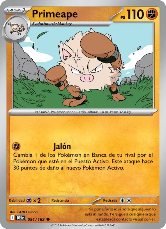 Primeape 91 – Rivales Predestinados