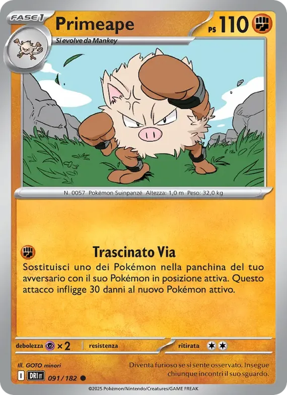 Primeape 91 – Rivali Predestinati