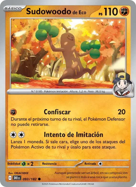 Sudowoodo de Eco 93 – Rivales Predestinados
