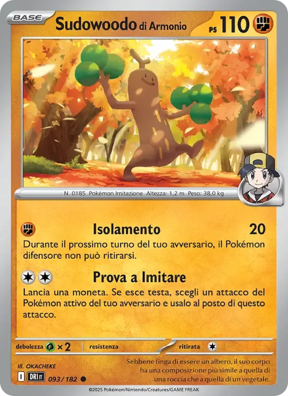 Sudowoodo di Armonio 93 – Rivali Predestinati