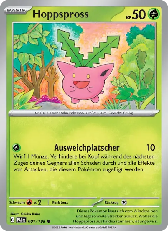 Hoppspross 1 – Entwicklungen in Paldea
