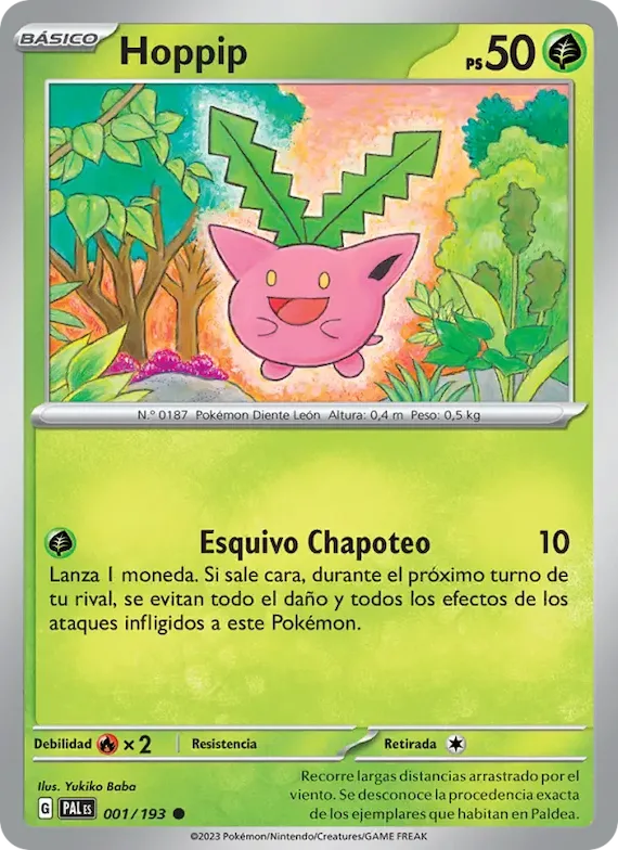 Hoppip 1 – Evoluciones en Paldea